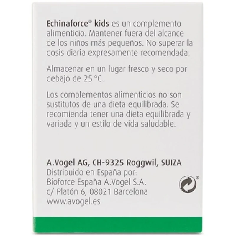 Echinaforce Kids 80 Comprimidos | A Vogel