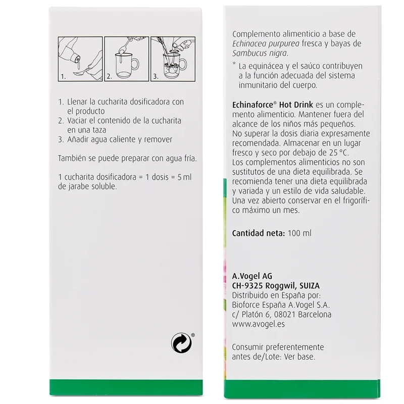 Echinaforce Hot Drink 100 ml | A Vogel