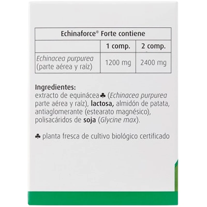 Echinaforce Forte 30 Comprimidos | A Vogel