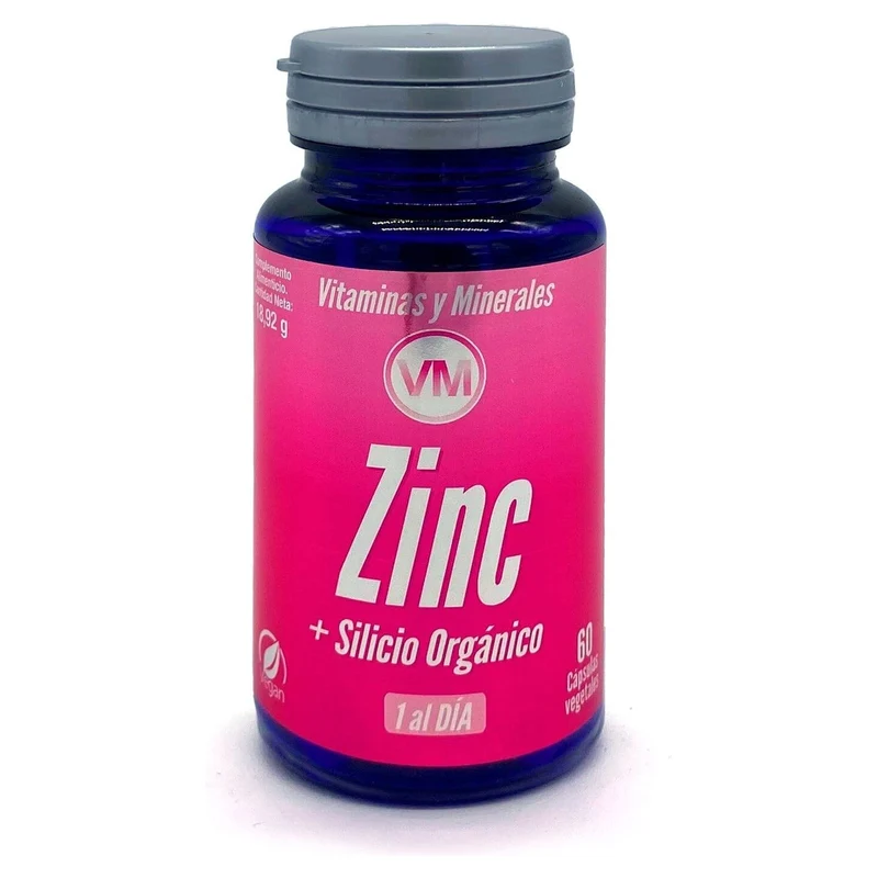 Zinc + Silicio Orgánico 60 cápsulas | Ynsadiet