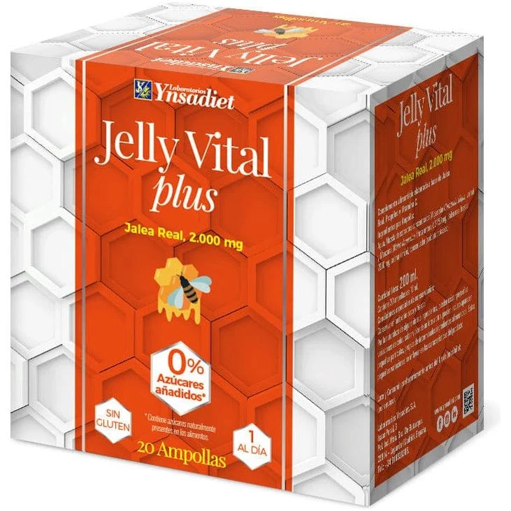Jelly Vital Plus 20 ampollas | Ynsadiet