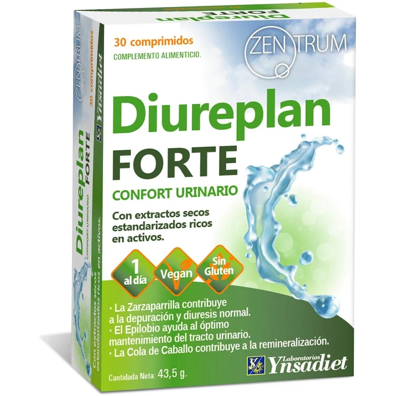 Diureplan Forte 30 comprimidos | Ynsadiet