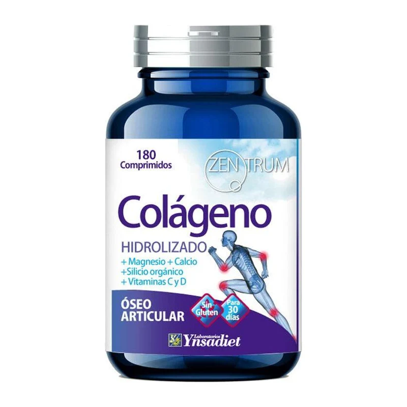Colágeno Hidrolizado Porcino 180 cápsulas | Ynsadiet