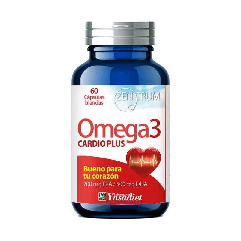 Omega 3 Cardio Plus 60 perlas | Ynsadiet