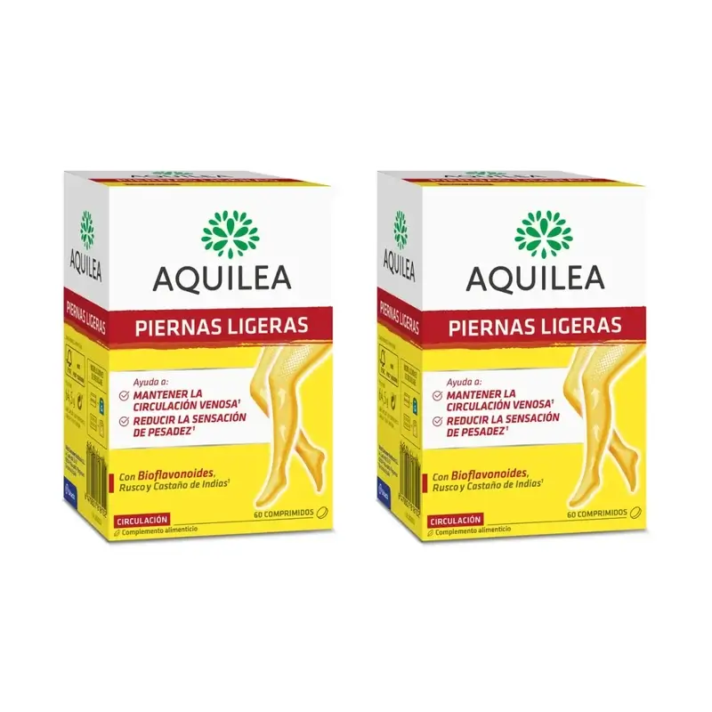 Aquilea Piernas Ligeras, 2X60 Comprimidos