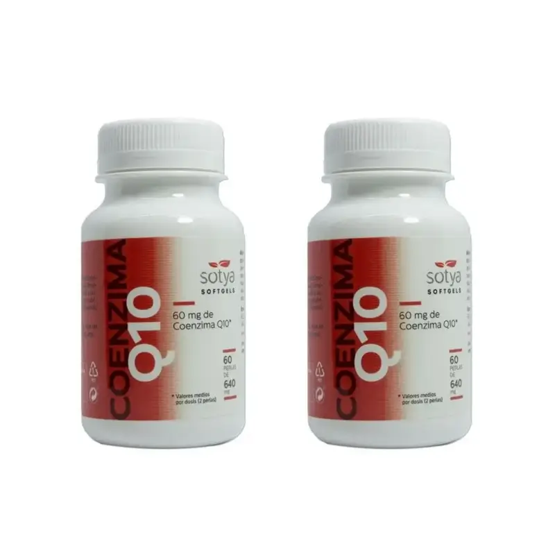 Sotya Coenzima Q10, 2X60 Perlas