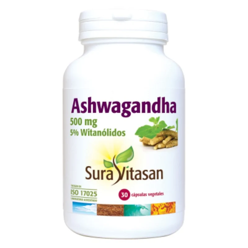 Ashwagandha 30 Cápsulas | Sura Vitasan