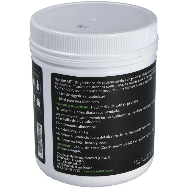 MCT de Coco 150 gr | Sura Vitasan