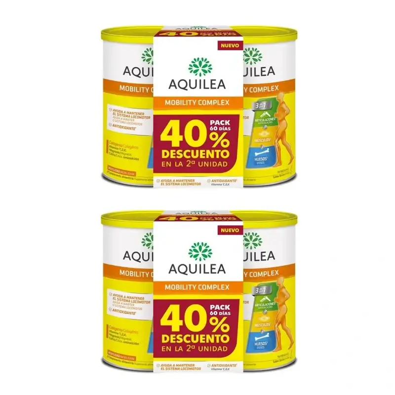 Aquilea Duplo Articulaciones Colágeno + Magnesio 2ª Unidad 40% Dto, Pack De 2