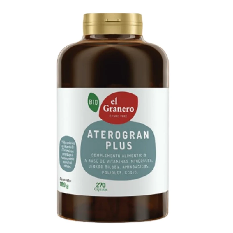 Aterogran Plus 270 capsulas | El Granero Integral