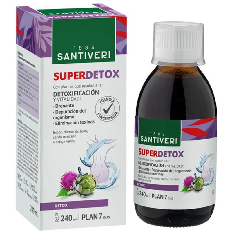 Jarabe Superdetox 240 ml | Santiveri