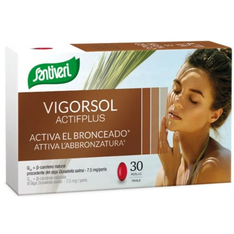 Vigorsol Actifplus 30 Perlas | Santiveri