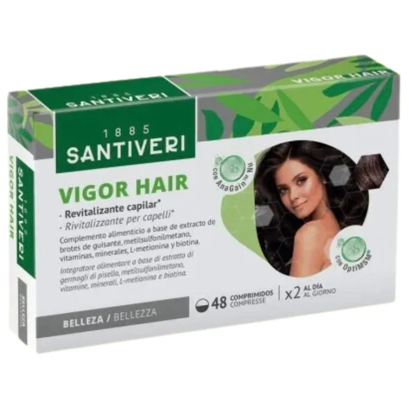 Vigor Hair Revitalizante Capilar 48 Comprimidos | Santiveri