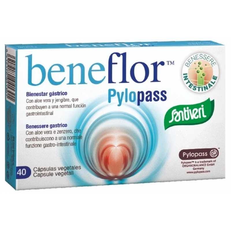Beneflor Pylopass 40 capsulas | Santivei