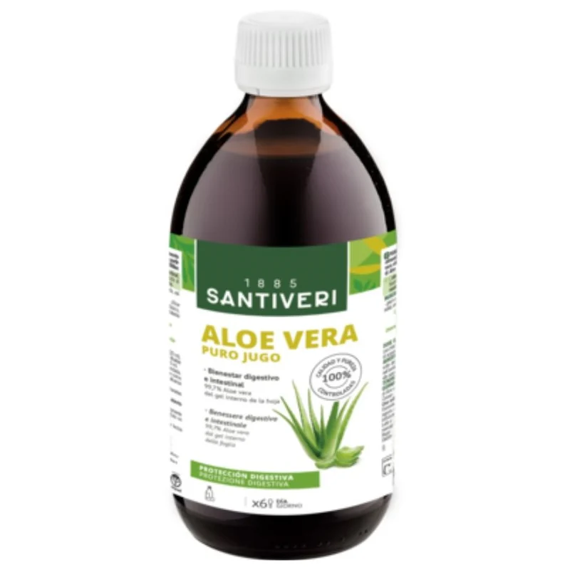 Aloe Vera Jugo Puro 500 cc | Santiveri