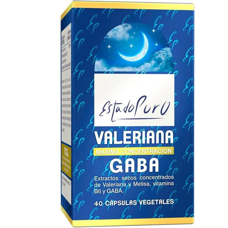 Estado Puro Valeriana Gaba 40 Capsulas | Tongil