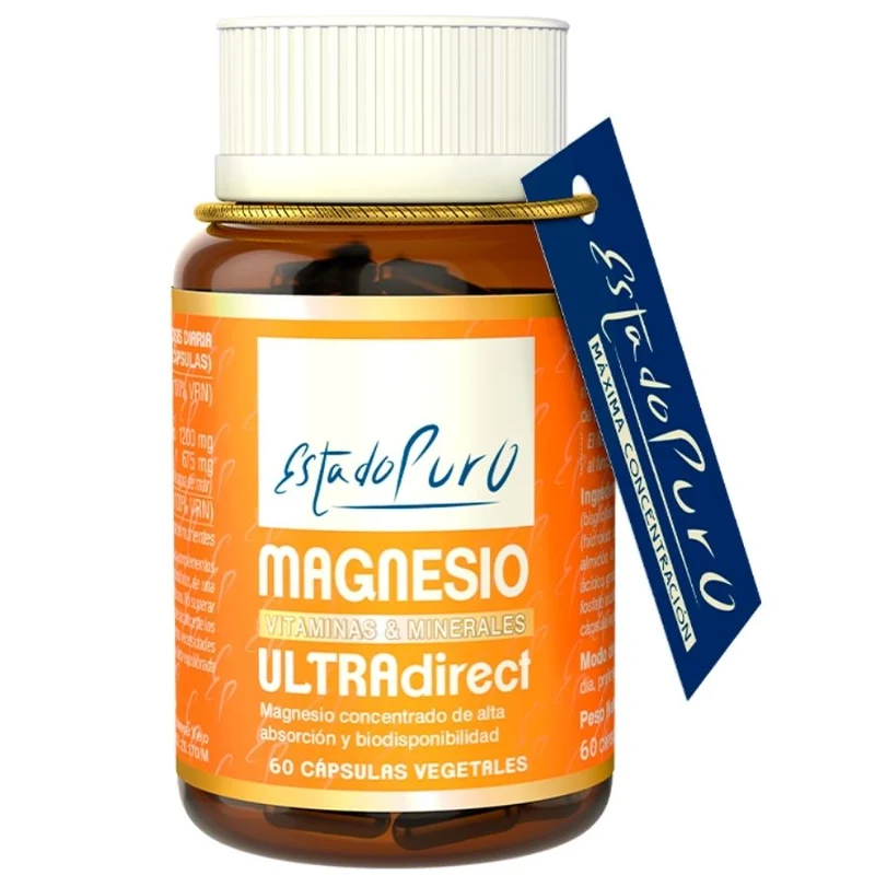 Estado Puro Magnesio Ultradirect 60 Capsulas | Tongil