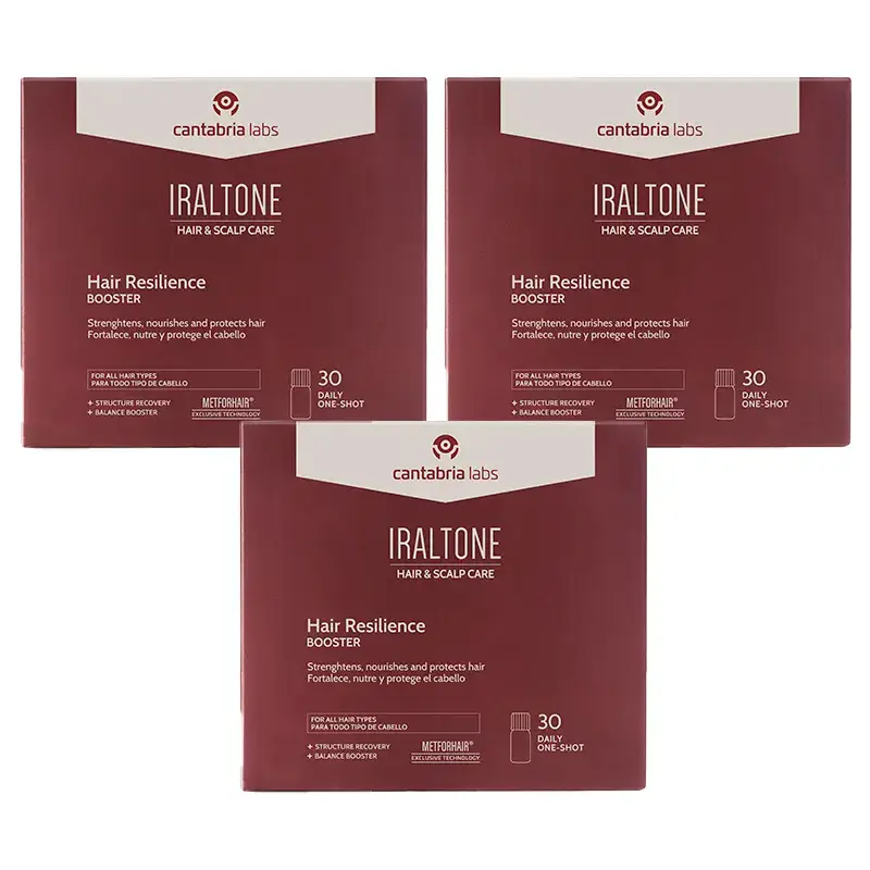 Iraltone Capilar Resilience Booster, Pack 3 , 90X15Ml