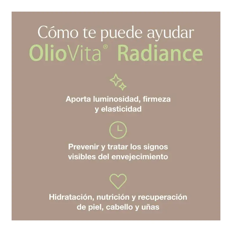 OlioVita Radiance 60 cápsulas - Con espino amarillo