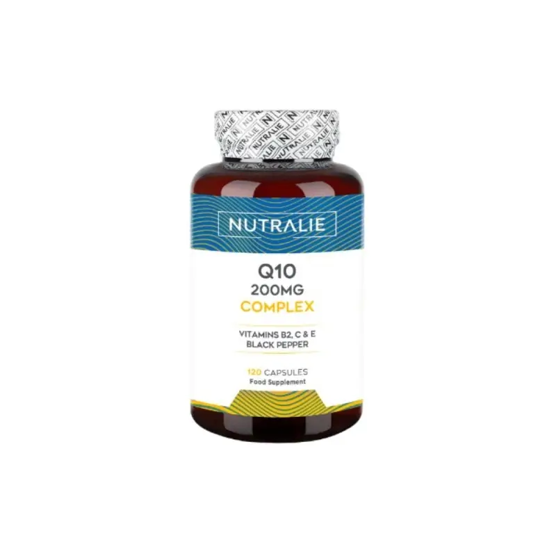 Nutralie Q10 Complex 250Mg Con Vitamina C E Y B2 , 120 cápsulas