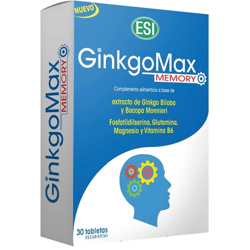 Ginkgomax Memory 30 Tabletas | Trepat Diet