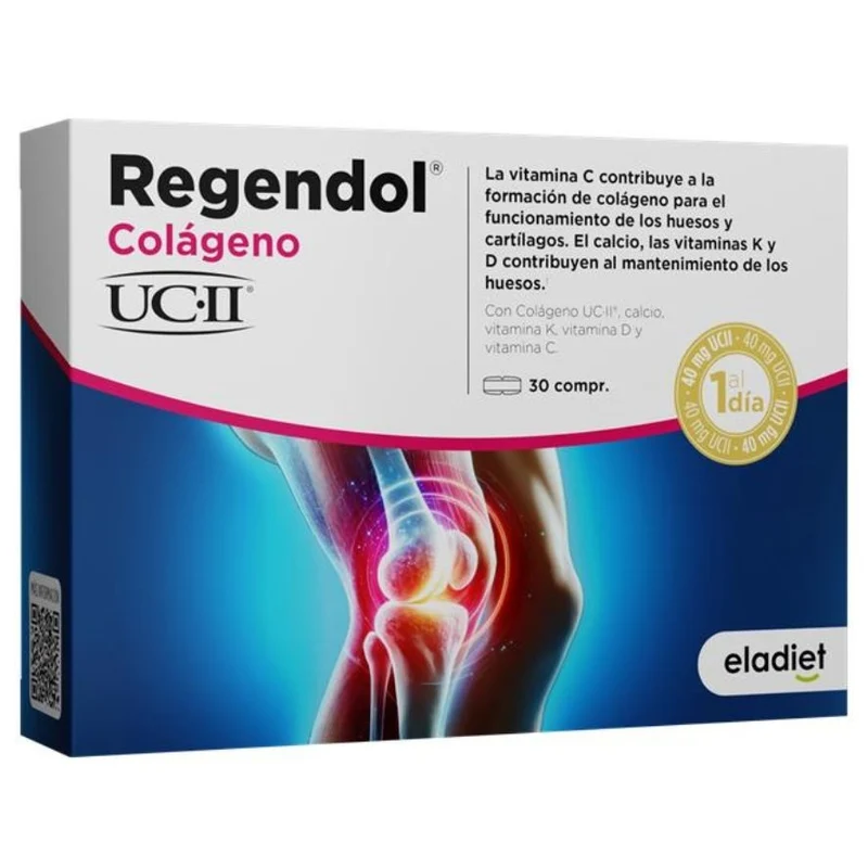 Regendol Colageno UCII 30 Comprimidos | Eladiet