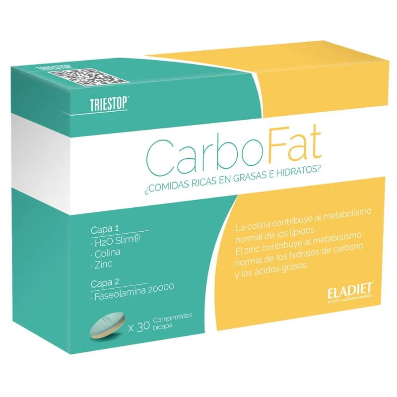 Triestop Carbofat 30 Comprimidos | Eladiet