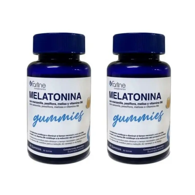 Farline Melatonina, 2X60 Gummies