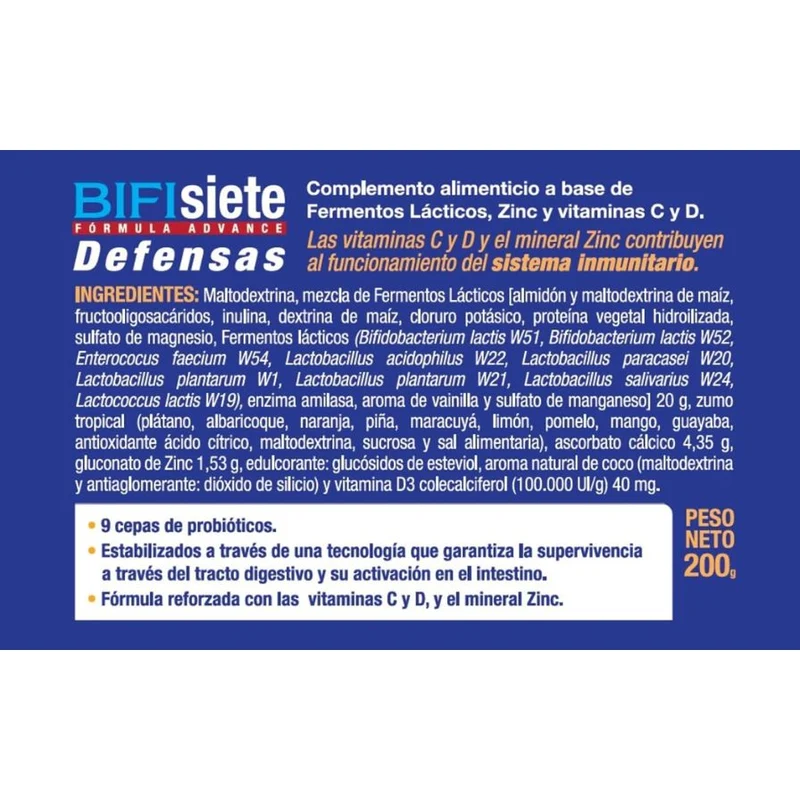 Bifisiete Defensas 200 gramos | Tongil