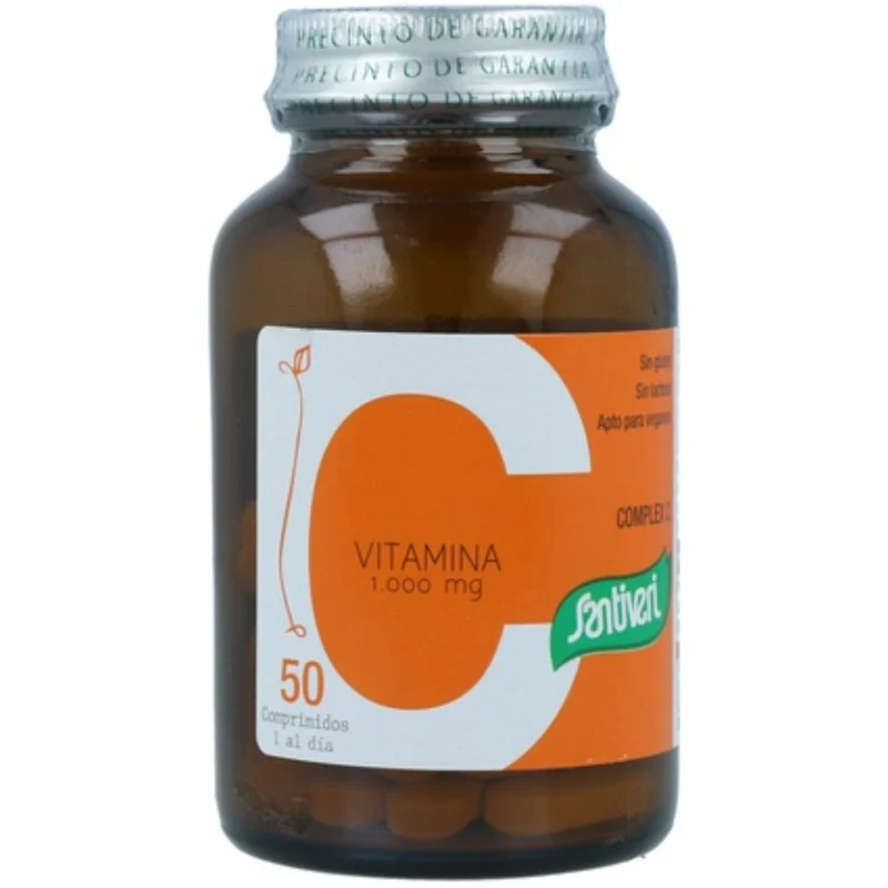 Vitamina C 1000 mg 50 comprimidos | Santiveri