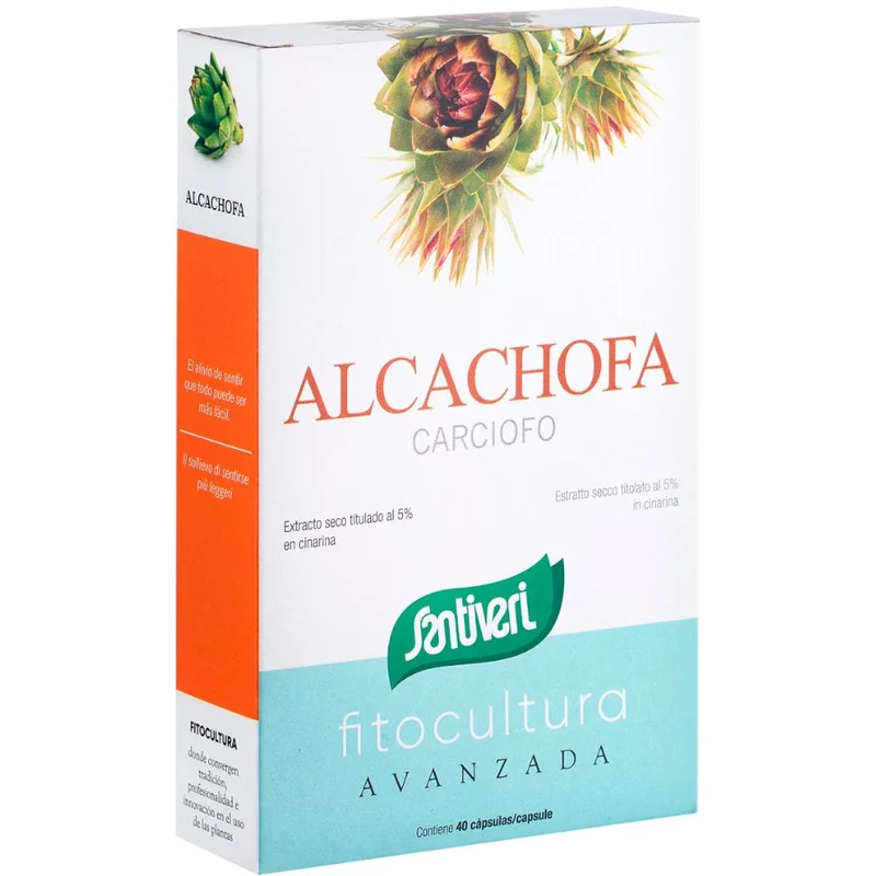 Fitocultura Alcachofa 40 Capsulas | Santiveri