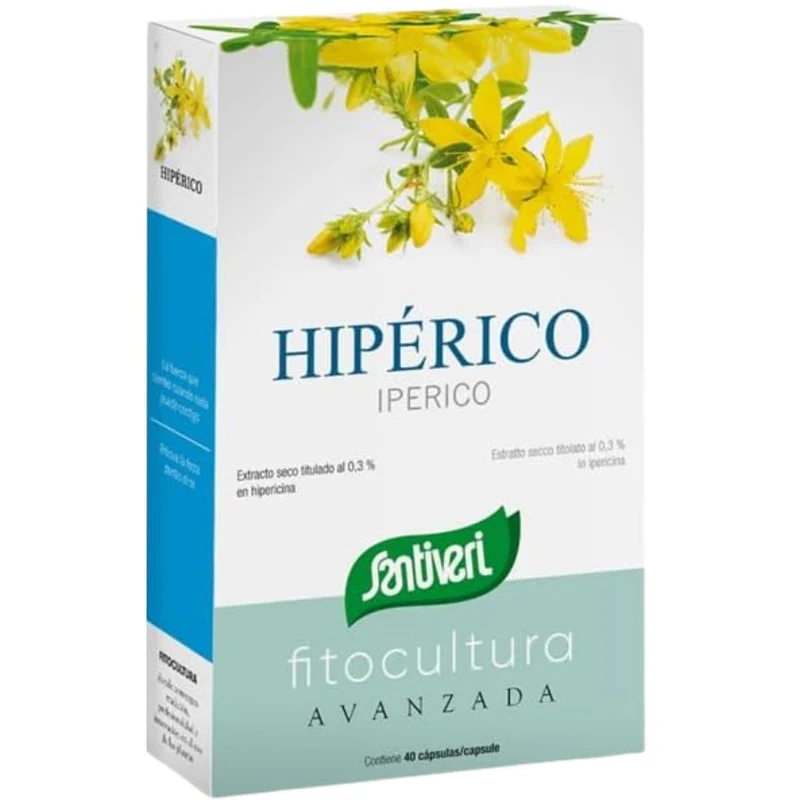 Fitocultura Hiperico 40 capsulas | Santiveri