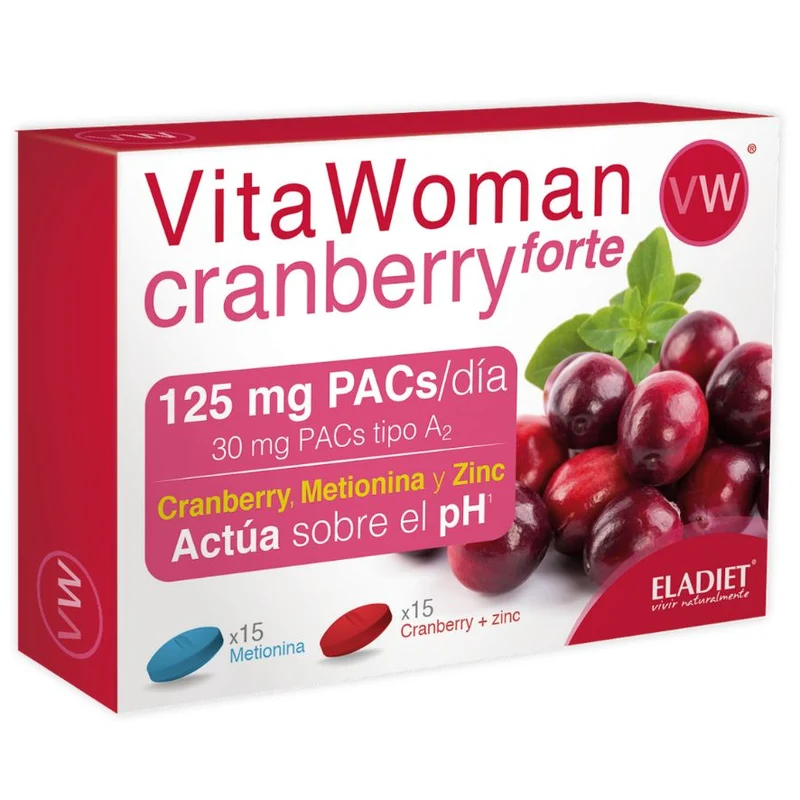 Vitawoman Cranberry Forte 30 Comprimidos | Eladiet
