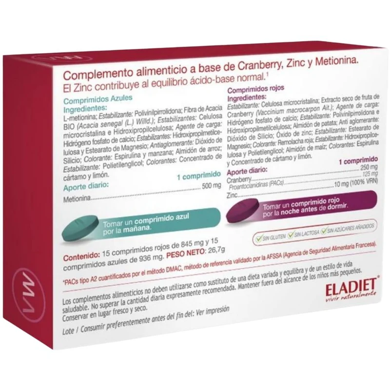 Vitawoman Cranberry Forte 30 Comprimidos | Eladiet