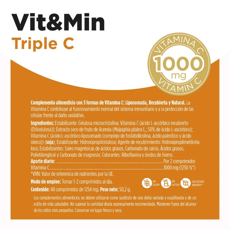 Triple C 40 Comprimidos | Eladiet