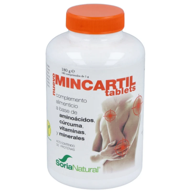 Mincartil Tablets Reforzado 180 comprimidos | Soria Natural