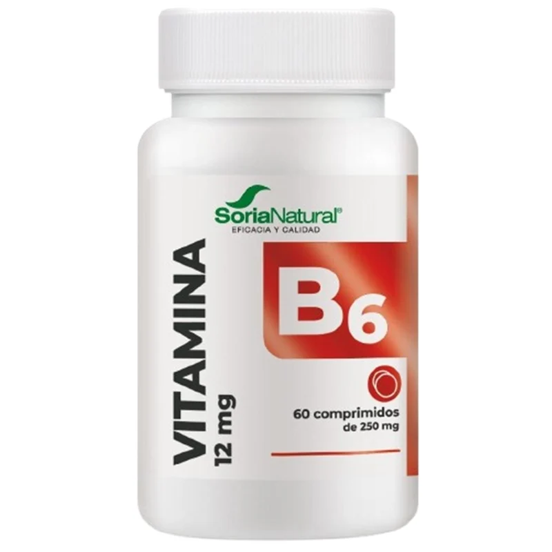 Vitamina B6 60 comprimidos | Soria Natural