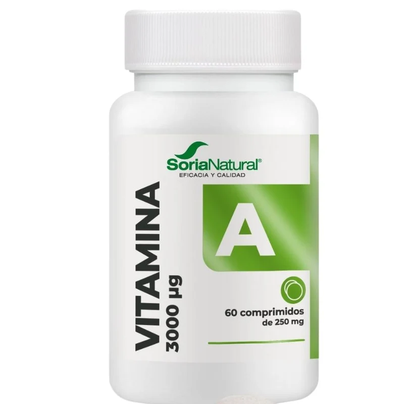 Vitamina A 60 comprimidos | Soria Natural