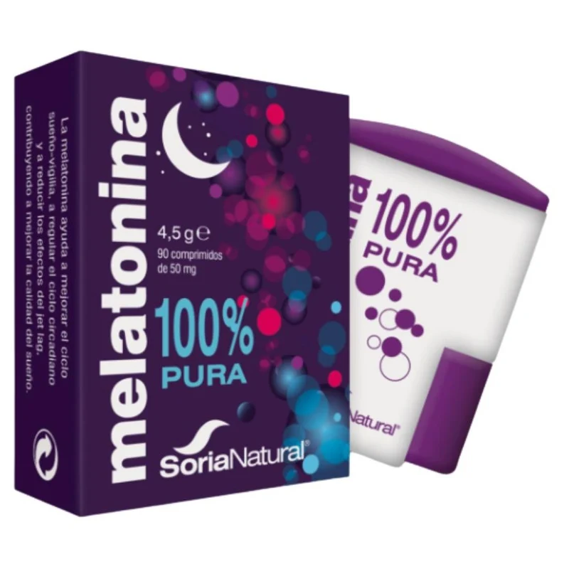 Melatonina Pura 90 Comprimidos | Soria Natural