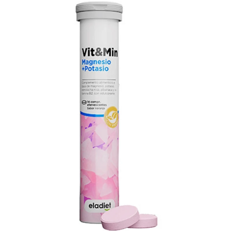 Vit&Min Magnesio Potasio 14 Comprimidos | Eladiet
