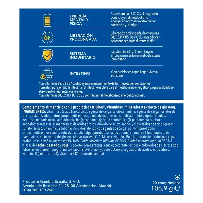 Bion3 Energy Multivitamin, 2X90 Tablets