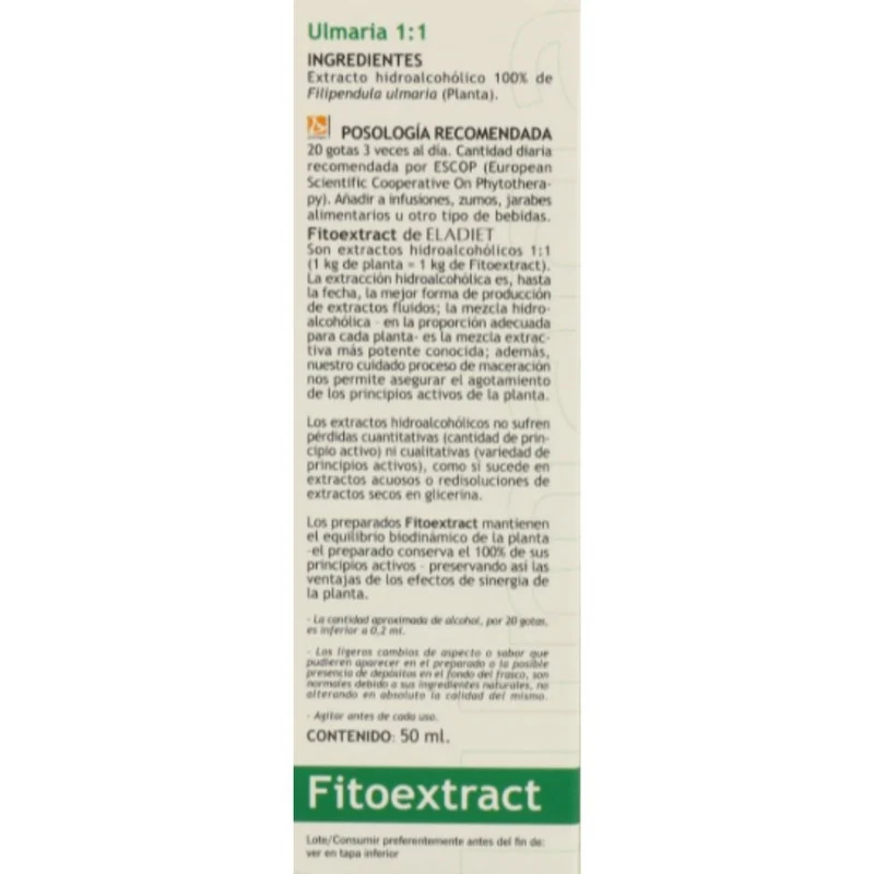 Ulmaria Fitoextract 50 ml | Eladiet