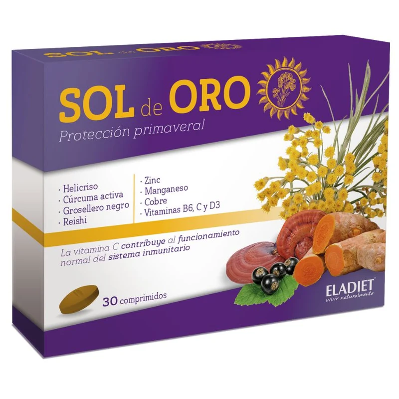 Sol de Oro 30 Comprimidos | Eladiet