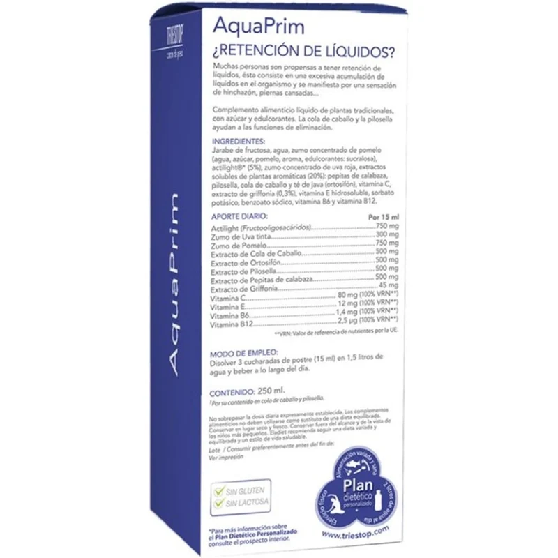 Triestop Aquaprim Jarabe 250 ml | Eladiet