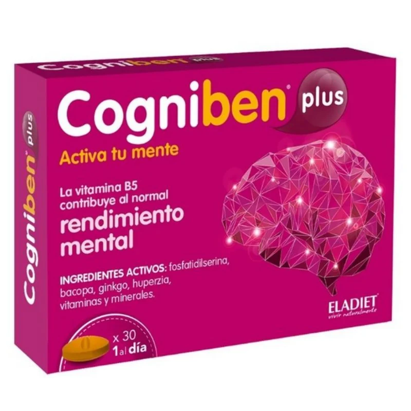 Cogniben Plus 30 Comprimidos | Eladiet