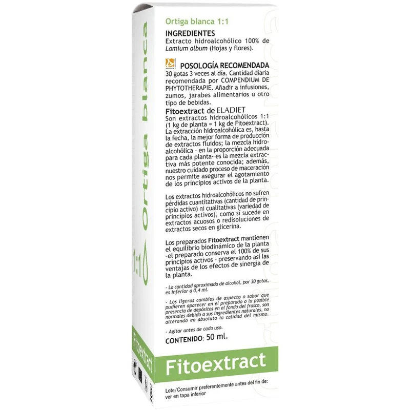 Ortiga Blanca Fitoextract 50 ml | Eladiet