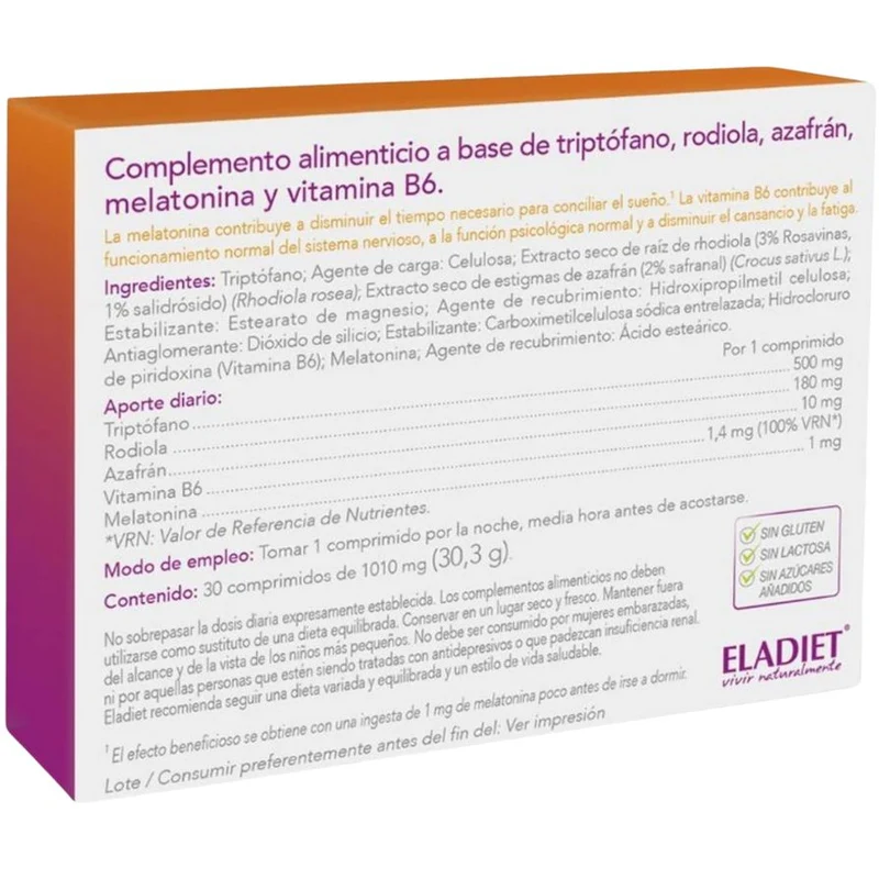 Buenos Dias 30 Comprimidos | Eladiet