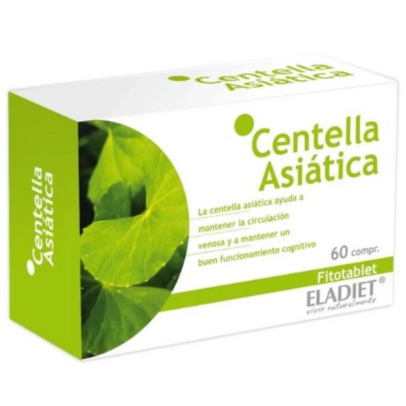 Centella Asiatica Fitotablet 60 Comprimidos | Eladiet
