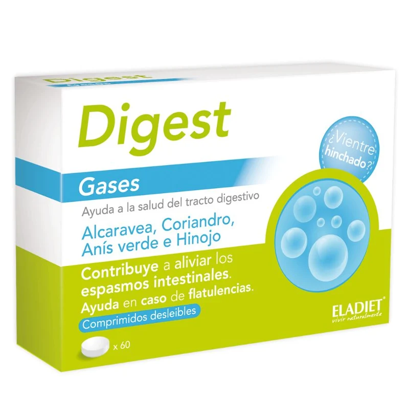 Digest Gases 60 Comprimidos | Eladiet