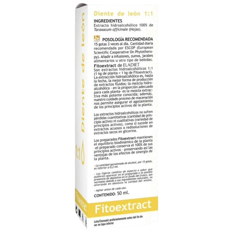 Diente de Leon Fitoextract 50 ml | Eladiet